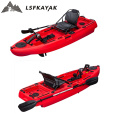 LSF Wholesale new design angler kayak fishing with foot pedal drive